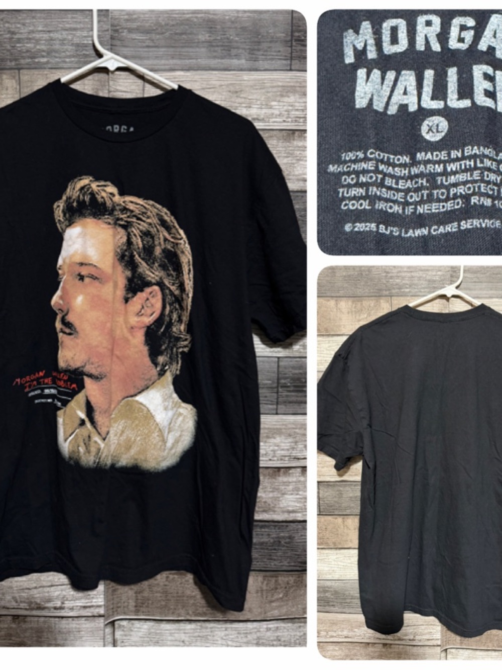 Morgan Wallen T Shirt Men’s XL Black I'm The Problem Graphic T-Shirt
